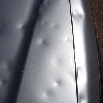 Dent Control - Hail damaged hood and fender - Body Shops Near Me - Murphy, Texas Dent Control - Hail damaged hood and fender - Body Shops Near Me - Murphy, Texas