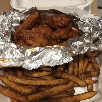Wingo's - Bite me wings with seasoned fries - American Near Me - Washington, DC, District of Columbia