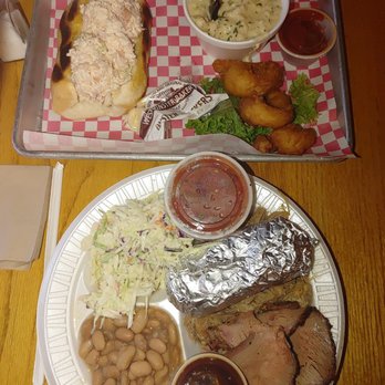 Coconut Joe's - Seafood platter and pulled pork and tri tip combo - Fish & Chips Near Me - Bakersfield, California Coconut Joe's - Seafood platter and pulled pork and tri tip combo - Fish & Chips Near Me - Bakersfield, California