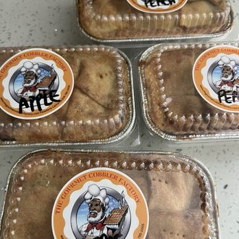 The Gourmet Cobbler Factory - Peach or Apple? - Bakeries Near Me - Pasadena, California