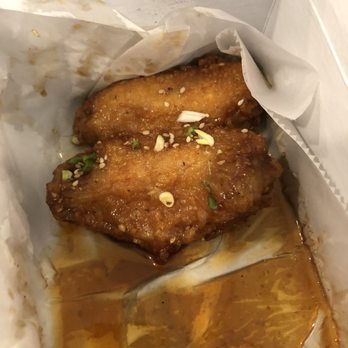 Noori Chicken - Soy garlic wings - sorry, mostly eaten - Chicken Wings Near Me - Grand Rapids, Michigan Noori Chicken - Soy garlic wings - sorry, mostly eaten - Chicken Wings Near Me - Grand Rapids, Michigan