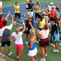 Beach City Tennis Academy - Team Building Group Lesson