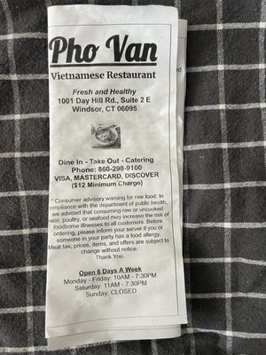 Pho Van by null