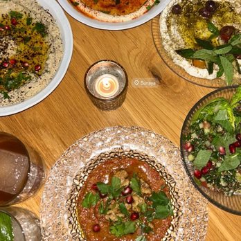 Suraya - Baba Ganoush, Traditional Hummous , Labneh, tabouleh - Lebanese Near Me - Philadelphia, Pennsylvania Suraya - Baba Ganoush, Traditional Hummous , Labneh, tabouleh - Lebanese Near Me - Philadelphia, Pennsylvania