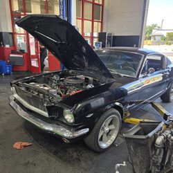 Brake Masters - Classic car in Shop