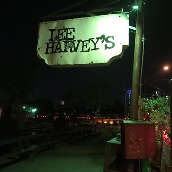 Lee Harvey's - Lee Harvey's sign in front - American Near Me - Dallas, Texas