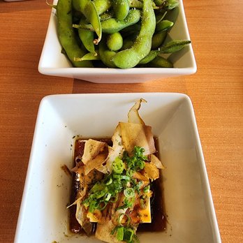 BG Robata - Edamame and grill tofu. - Sushi Bars Near Me - Clearwater, Florida