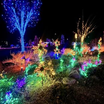 Gardens on Spring Creek - Garden of lights - Botanical Gardens Near Me - Fort Collins, Colorado