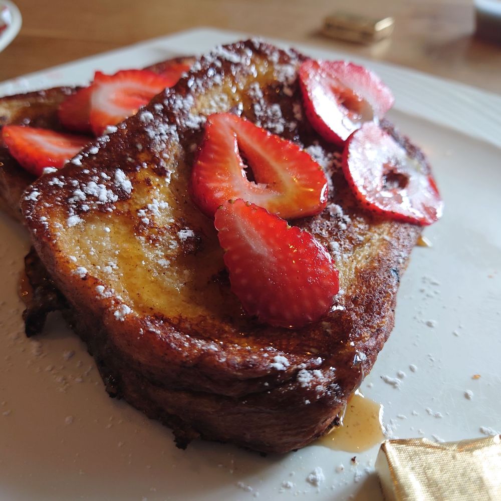 Evergreen Eatery & Cafe - Cinnamon brioche french toast. Best i ever had 11/10. - Breakfast & Brunch Near Me - Boston, Massachusetts Evergreen Eatery & Cafe - Cinnamon brioche french toast. Best i ever had 11/10. - Breakfast & Brunch Near Me - Boston, Massachusetts