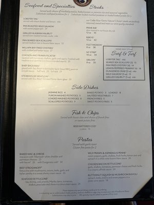 Menu photo 3 Twisted Fish Steakhouse Seaside, OR