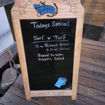 The Chowder Barge - Special of the day - Seafood Near Me - Wilmington, California