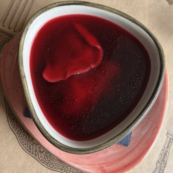 Pierogarnia Stary Młyn - Red Borscht soup - Pierogis Near Me - Wrocław, DS Pierogarnia Stary Młyn - Red Borscht soup - Pierogis Near Me - Wrocław, DS