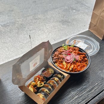 Rice Kitchen - Rice Kitchen Bowl Bulgogi Kimbap - Korean Near Me - New York, New York