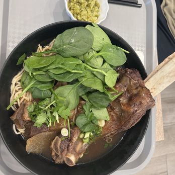 Ever After Tearoom & Eatery - Beef shank noodle soup! Crikey a large rib wow! - Shaved Ice Near Me - Irvine, California