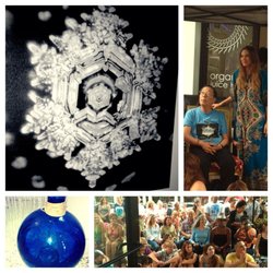 Nourishe - The first water ceremony/event we offered in 2014 with the late Dr. Masaru Emoto