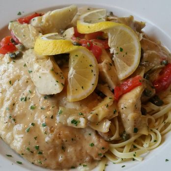 La Capricciosa Pizza - Chicken piccatta. - Pizza Near Me - Greenport, New York