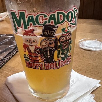 Macado's - Holiday beer glass - Sandwiches Near Me - Salem, Virginia