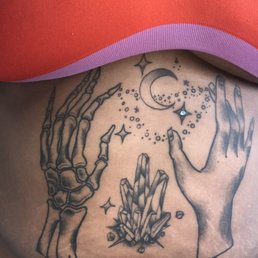 tattoo by nick and candy the the dermal in the star tattoo by nick and candy the the dermal in the star
