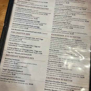 The Roost Cafe - Menu - Breakfast & Brunch Near Me - Chico, California