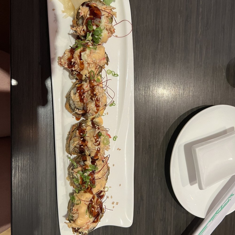 Ginza Sushi - Volcano Roll - Japanese Near Me - Cypress, Texas