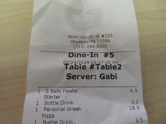 Pizza TLV by null