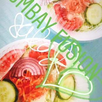 Bombay - Delicious side salad that came with the Parmesan Schnitzel and Chicken Cordon Bleu - Indian Near Me - Otterbach, RP