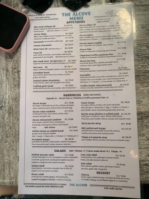 Menu photo 1 The Alcove Sunnyside, NY