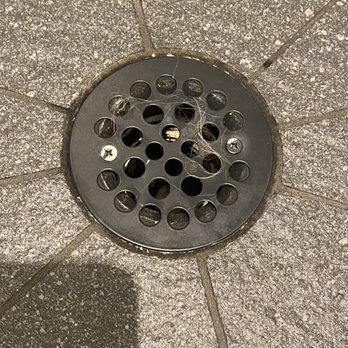 21c Museum Hotel Cincinnati - The "clean" bathroom drain. Disgusting. - Hotels Near Me - Cincinnati, Ohio