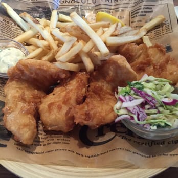 Pacific Catch - 4 piece fish and chips on 1901 newspaper. - Seafood Near Me - Dublin, California Pacific Catch - 4 piece fish and chips on 1901 newspaper. - Seafood Near Me - Dublin, California