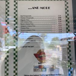Streamliner - Menu