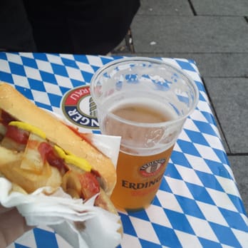 Oktoberfest - Bratwurst and Erdinger...what Oktoberfest is all about! - Festivals Near Me - Dublin, D