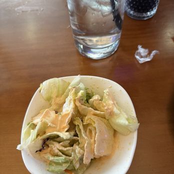 Mt Fuji Japanese Cuisine - House Salad - Sushi Bars Near Me - Indianapolis, Indiana