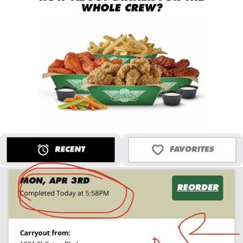 Wingstop - Late - very Lyra- broken promise! - Chicken Wings Near Me - San Diego, California Wingstop - Late - very Lyra- broken promise! - Chicken Wings Near Me - San Diego, California