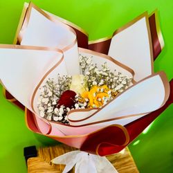 Si Hardinera Plant & Flower Shop - Customers loves to bring me flowers to wrap.
