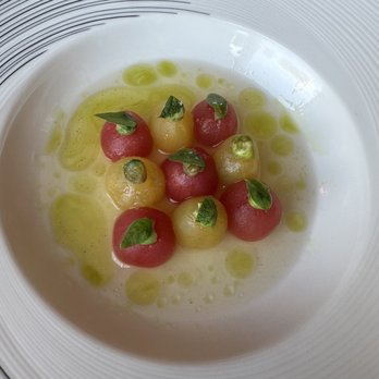 Miru - Chilled Tomato Confit - Japanese Near Me - Chicago, Illinois Miru - Chilled Tomato Confit - Japanese Near Me - Chicago, Illinois