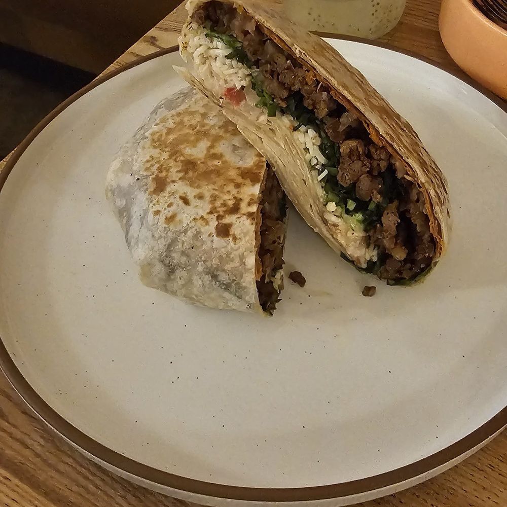 Rascal's Vegan - Asada Crunchwrap - Vegan Near Me - Santa Barbara, California Rascal's Vegan - Asada Crunchwrap - Vegan Near Me - Santa Barbara, California