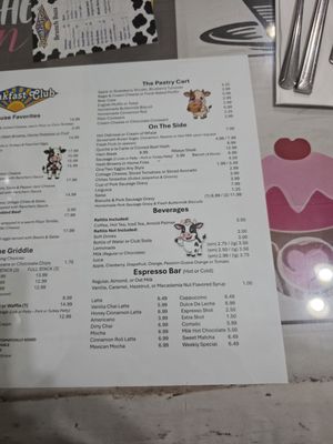 Menu photo 2 Breakfast Club Mammoth Lakes, CA