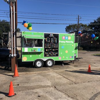 Popsy Munchy - Parked in their new location - Ice Cream & Frozen Yogurt Near Me - Houston, Texas