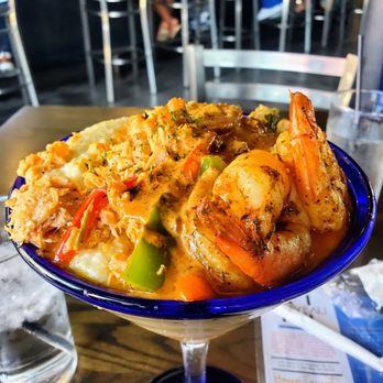 Nouveau Bar & Grill - Jonesboro - Cajun seafood and grits. Got cheated!! No crab, only 3 shrimp and barely any salmon for almost $30!!!!! - Bars Near Me - Jonesboro, Georgia Nouveau Bar & Grill - Jonesboro - Cajun seafood and grits. Got cheated!! No crab, only 3 shrimp and barely any salmon for almost $30!!!!! - Bars Near Me - Jonesboro, Georgia