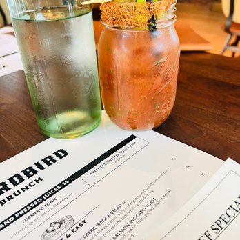 Yardbird - Hydration is VERY important . H2O + a Belvedere Bloody Mary. #DEEELISH - Southern Near Me - Dallas, Texas Yardbird - Hydration is VERY important . H2O + a Belvedere Bloody Mary. #DEEELISH - Southern Near Me - Dallas, Texas