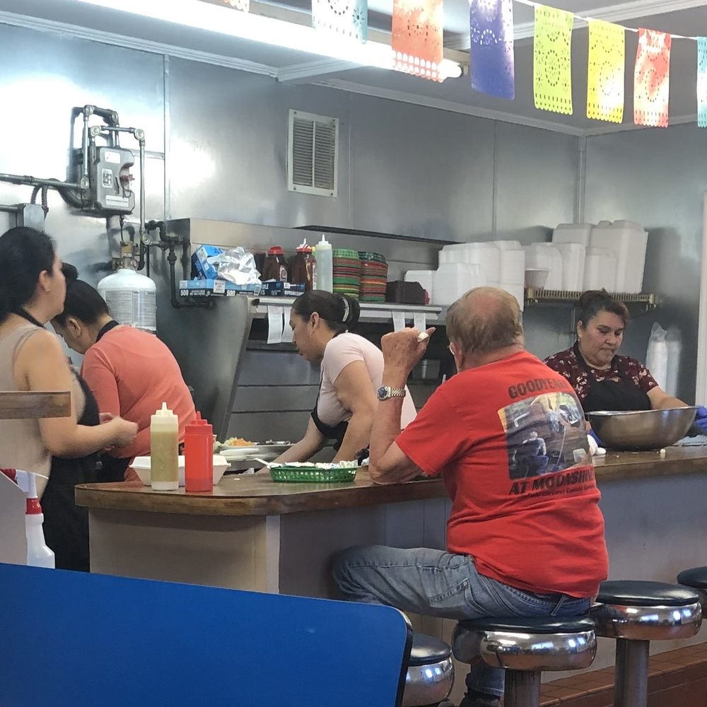 Kitchen staff at work