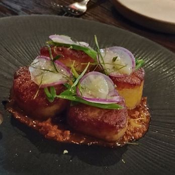Sparrow + Wolf - Scallops on point! - New American Near Me - Las Vegas, Nevada Sparrow + Wolf - Scallops on point! - New American Near Me - Las Vegas, Nevada