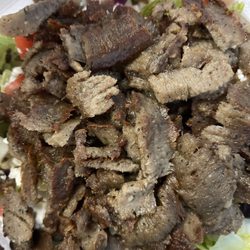 Roro's Gyro - Gyro salad with lamb!