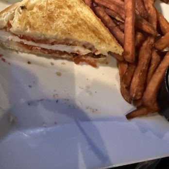 Flowing Tide Pub 10 - chicken Parmesan sandwich and sweet potato fries - Sports Bars Near Me - Sparks, Nevada