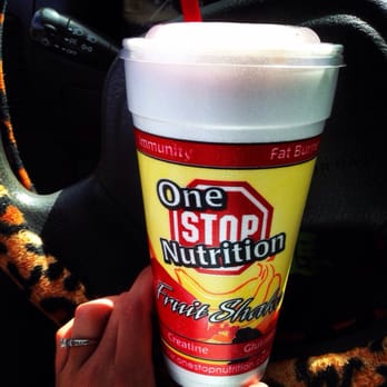 One Stop Nutrition - Strawberry banana meal replacement shake - Health Markets Near Me - Phoenix, Arizona