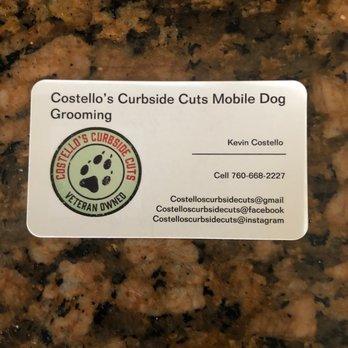 Costellos Curbside Cuts - Business card - Pet Groomers Near Me Costellos Curbside Cuts - Business card - Pet Groomers Near Me