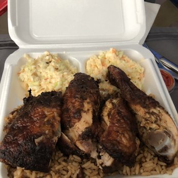 Island Spice Flava - $7.99 all day special. Jerk chicken with coleslaw. - Caribbean Near Me - Scarborough, Ontario