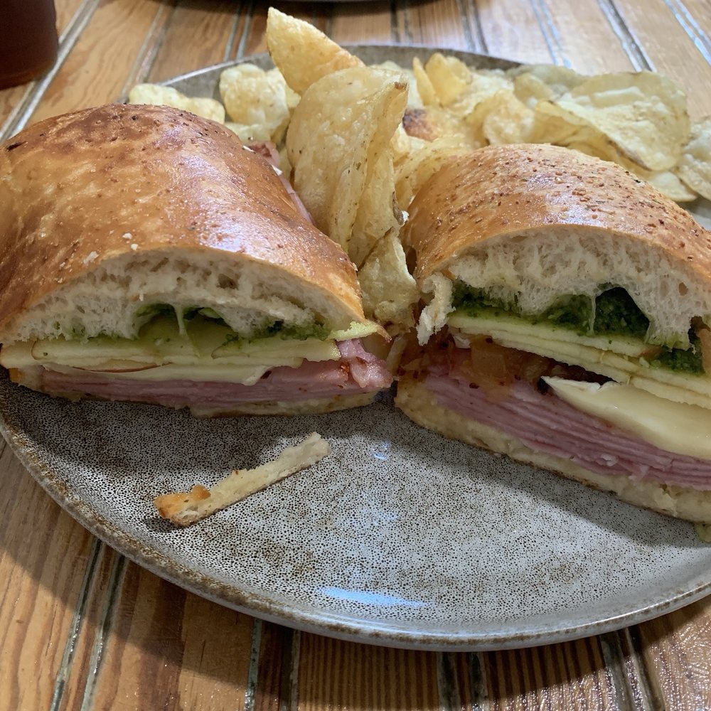 Hatch Bakery And Cafe - Ham & Brie. This is the sandwich from the Daytripper tv show. Pretty good! - Bakeries Near Me - Bulverde, Texas