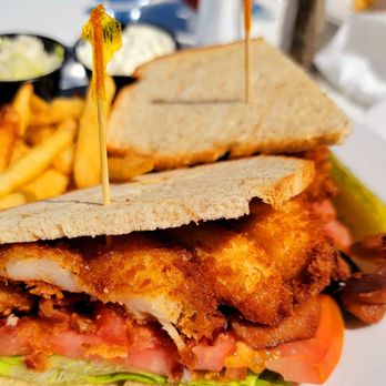 Wall's Wharf - Fried Shrimp BLT - Seafood Near Me - Bayville, New York Wall's Wharf - Fried Shrimp BLT - Seafood Near Me - Bayville, New York