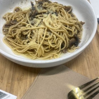 Stay Coffee - Truffle Garlic Mushroom Pasta - Coffee & Tea Near Me - Lawndale, California